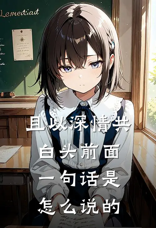 且以深情共白头前面一句话是怎么说的