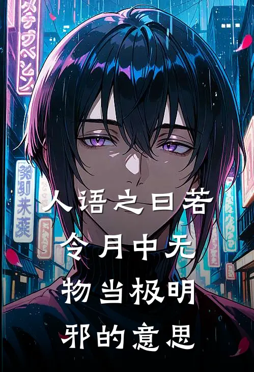 人语之曰若令月中无物当极明邪的意思