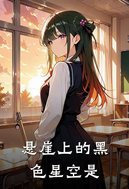 悬崖上的黑色星空是