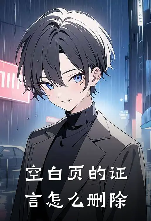 空白页的证言怎么删除