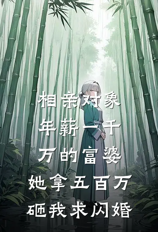 相亲对象年薪一千万的富婆，她拿五百万砸我求闪婚
